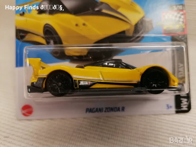 💕🧸 Hot Wheels Pagani Zonda R HW Race day, снимка 1