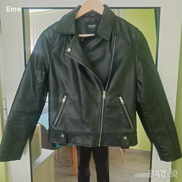 Дамско кожено яке DeFacto, снимка 1