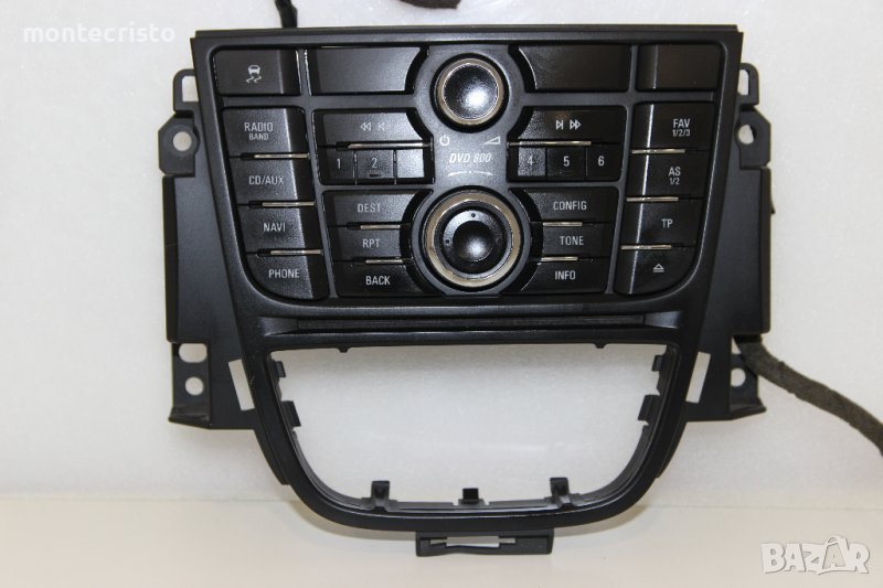 CD NAVI Radio Opel Astra J (2009-2016г.) 13346053 / DVD800 / DVD 800 / касетофон, снимка 1