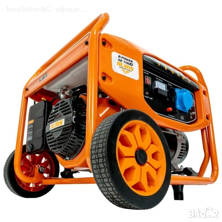 Генератор RURIS R-Power GE7000 – бензинов 6.5 kW, снимка 1