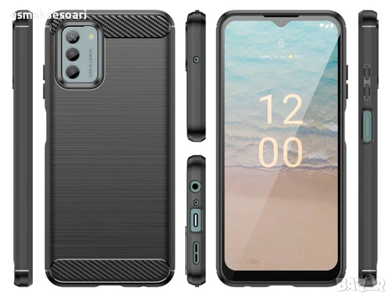 Nokia G42 5G - Удароустойчив Кейс Гръб CARBON, снимка 1