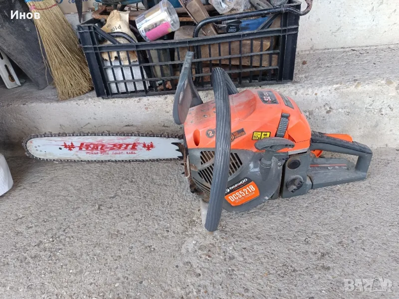 Бензинова резачка за дърва DAEWOO DCS5218, 2.9 к.с., 45 см, снимка 1