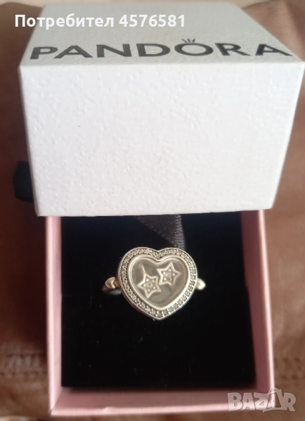 пръстен Pandora 18mm сребро 925, снимка 1