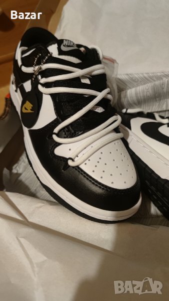 Nike Dunk SB Panda Нови Оригинални Дамски Обувки Маратонки Кецове Размер 38 Номер Черни Black White, снимка 1