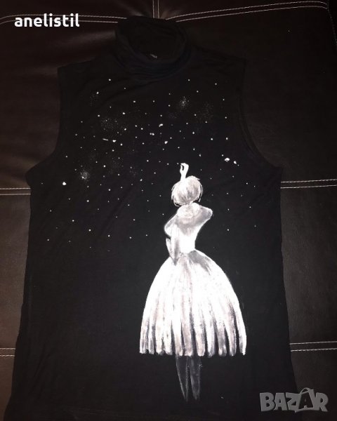 Ръчно рисувана блуза, снимка 1