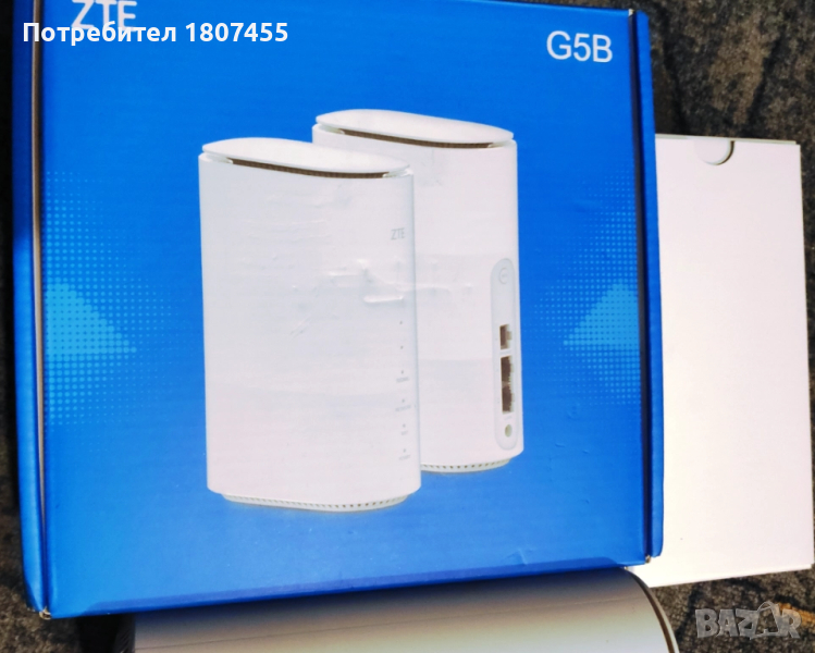ZTE MC801A рутер, 5G, Бял, снимка 1