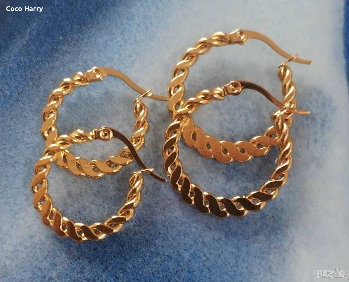 Комплект 2чифта обеци, снимка 1