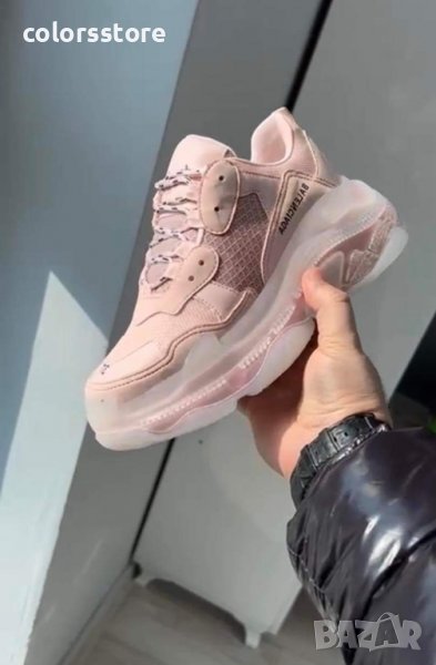 Розови маратонки  B@lenciaga  код Br145, снимка 1