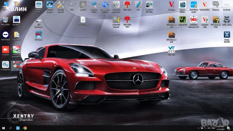 Mercedes Xentry Cars 2024 и VAG Group 2023 Audi VW Skoda Seat Renault, снимка 1