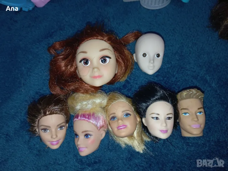 много глави за кукли Barbie monster high Disney bff mlp descendants , снимка 1