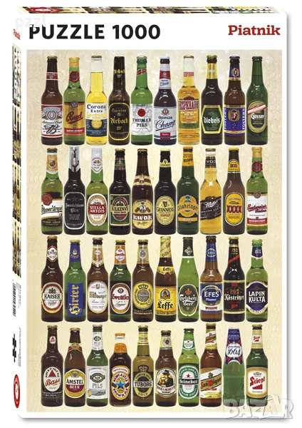 Пъзел Piatnik "Beer" 1000 части, снимка 1