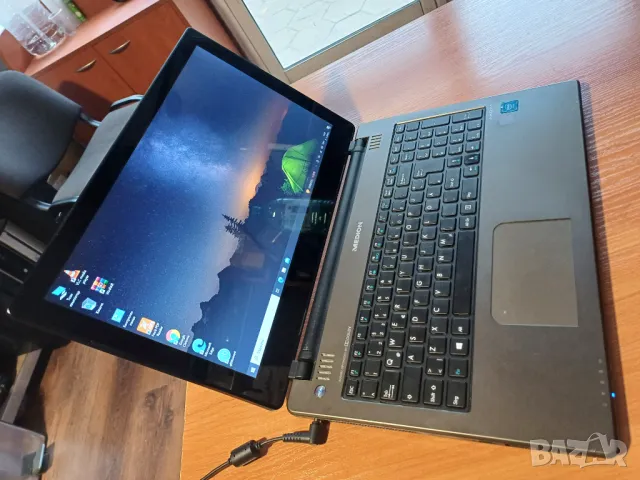 15.6' Tъч Лаптоп Medion 4x2.0Ghz/8GB-Ram/320GB HDD/ USB3.0