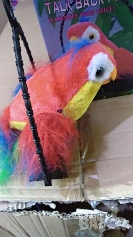 Папагал говорещ,повтарящ думите-18лв/малък/ и Голям папагал - 20 лв, снимка 8 - Плюшени играчки - 10692637