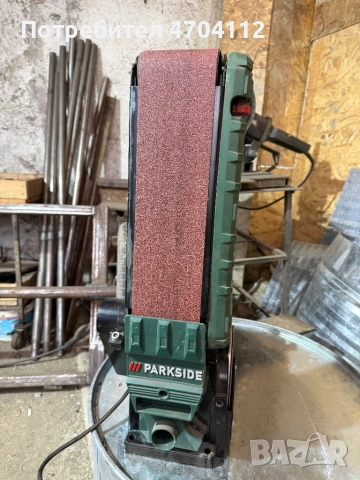Лентов шлайф PARKSIDE, снимка 5 - Ъглошлайфи - 53044217