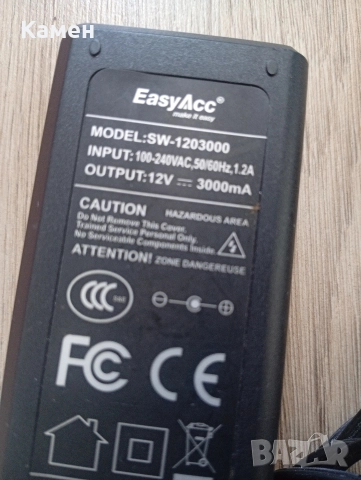 Захранвания 12V - 5.5x2.5, снимка 2 - Захранвания и кутии - 52954091