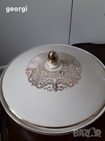 Немски порцелан Bavaria супник чайник сосиера, снимка 3 - Сервизи - 33079192