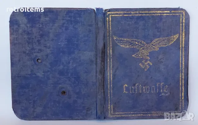 WW 2 документ Трети райх Luftwaffe