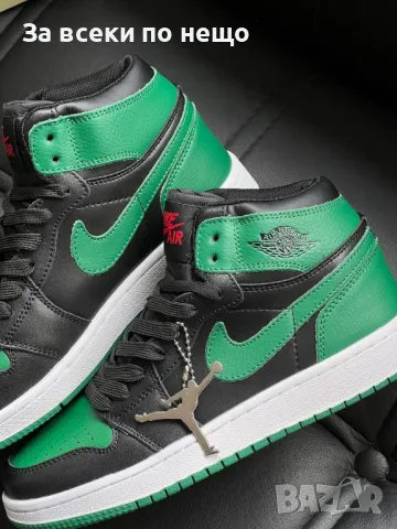 Nike Air Jordan Мъжки Зелени Маратонки👟Мъжки Спортни Обувки Найк Еър Джордан👟Кецове Код E301, снимка 5 - Маратонки - 50415832