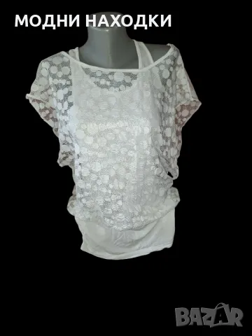 Интересна Дантелена Блуза
