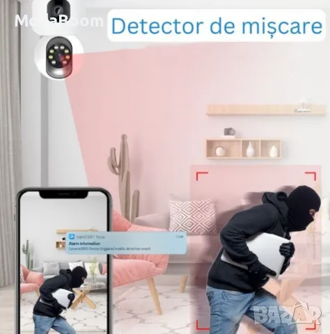 Wi-Fi Full HD камера  – Защитете дома си със стил и функционалност, снимка 3 - IP камери - 48867002