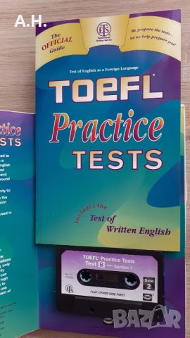 TOEFL Тойфел практически тестове - аудио и книга 1995г., снимка 3 - Чуждоезиково обучение, речници - 40626819