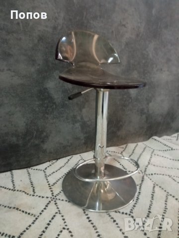 Дизайнерски бар стол, снимка 3 - Столове - 38043527