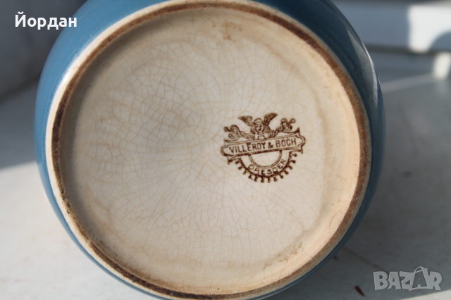 Стара порцеланова кана "Villeroy & Boch", снимка 7 - Антикварни и старинни предмети - 44911269