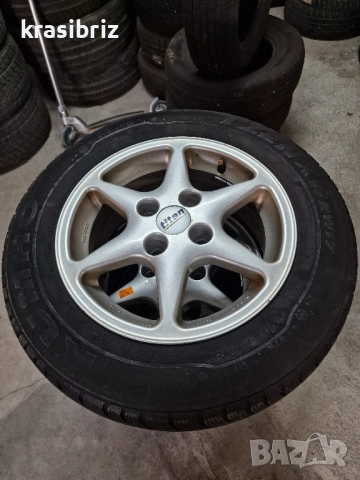 К-т Алуминиеви Джанти-titan-с Зимни гуми-Kumho-внос от Германия!, снимка 2 - Гуми и джанти - 52489075