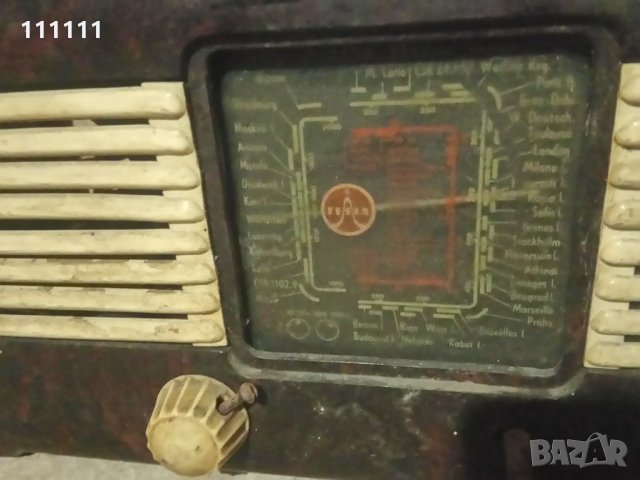 Радио Тесла старо с въртяща се стрелка за станцийте, снимка 13 - Други ценни предмети - 32265227
