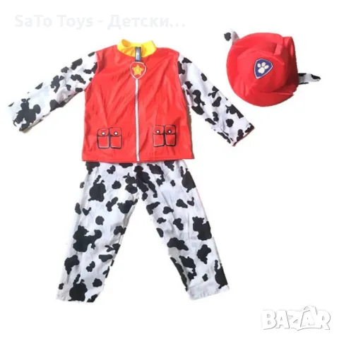 Костюм на Маршал от Пес Патрул – Готови за смели приключения, снимка 2 - Други - 49991568