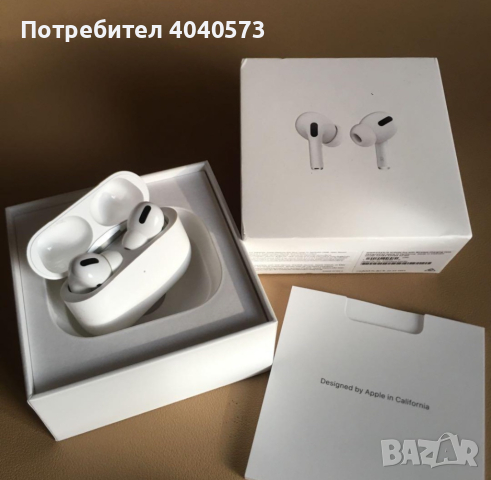 Apple AirPods Pro, снимка 4 - Bluetooth слушалки - 44911987