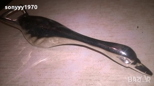 лебед-красива отварачка-внос франция-17х4х3см, снимка 9 - Колекции - 27301804