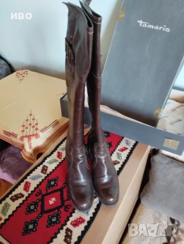 Дамски ботуши до коляното , снимка 3 - Дамски ботуши - 47504413