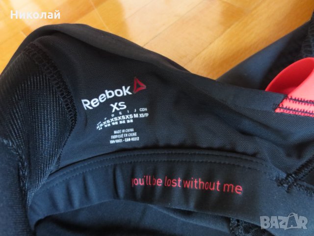 Reebok Black  Bodypump Strappy Bra Tank, снимка 11 - Потници - 32561522
