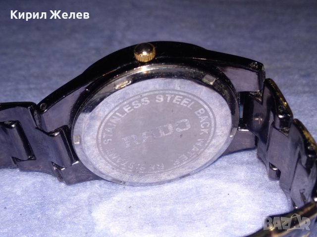 RADO QUARTZ КВАРЦОВ РЪЧЕН ЧАСОВНИК ЕЛЕГАНТЕН МОДЕЛ с ВЕРИЖКА 26851, снимка 10 - Мъжки - 40443781