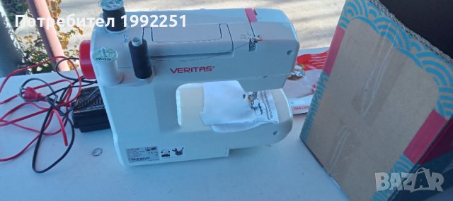 Шевна машина НОМЕР 07. Veritas Janis. Ревизирана. Работеща с мостра на някой видове на шиене. Готова, снимка 9 - Шевни машини - 43573580