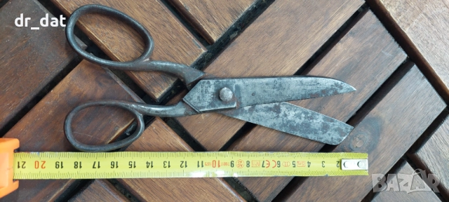 Стара немска ножица №3 Zwilling, снимка 2 - Антикварни и старинни предмети - 51851885
