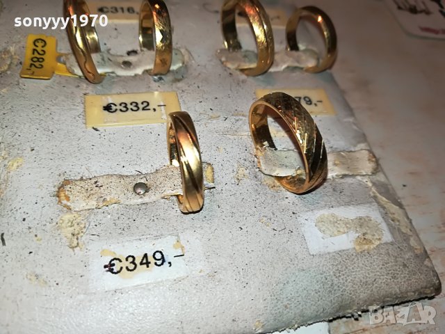 златни пРъстени-халки 39бр-внос германия 1007211949, снимка 7 - Антикварни и старинни предмети - 33482925