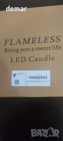 Szycdkj 5 бр. Безпламъчни LED свещи, работещи с батерии, с дистанционно управление, за декор, сиво, снимка 8 - Декорация за дома - 44866060