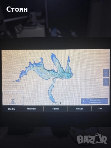 Сонар Garmin  ECHOMAP UHD2 92sv + катра, снимка 4 - Екипировка - 53590589