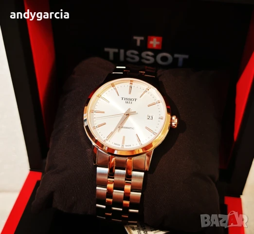TISSOT CLASSIC DREAM SWISSMATIC T129.407.22.031.00 чисто нов часовник с 2 години гаранция