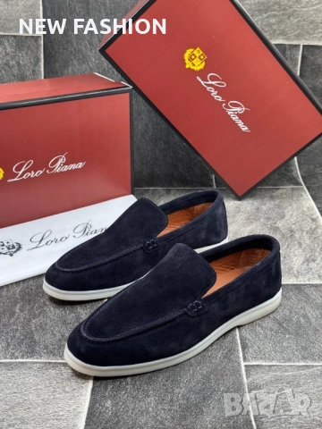 Мъжки Обувки -Естествена Кожа ✨LORO PIANA , снимка 3 - Ежедневни обувки - 51473586