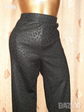  46 Черен клин от кожен змийски принт , снимка 2 - Клинове - 39166644