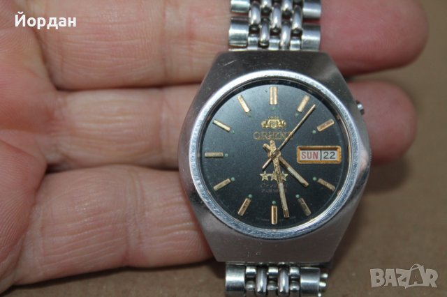 Оригинален Японски часовник ''Orient'' , снимка 2 - Мъжки - 43490375