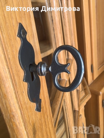 Ъглова витрина Антик , снимка 4 - Секции и витрини - 52159117