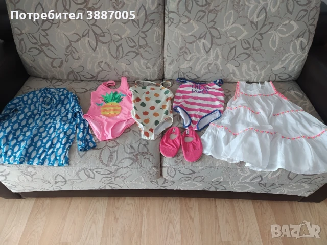 Лот бански и плажна рокля +3лв за плажна ризка 