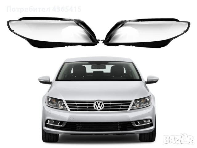Стъкла за фарове на VW CC B7 (2012-2017)