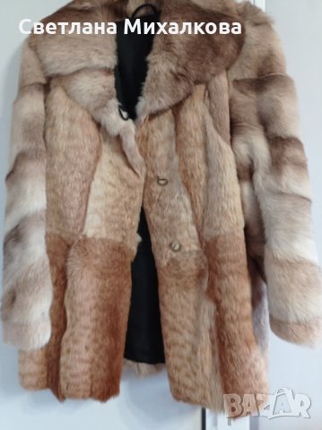 Дамско палто естествен косъм, снимка 6 - Палта, манта - 35620746