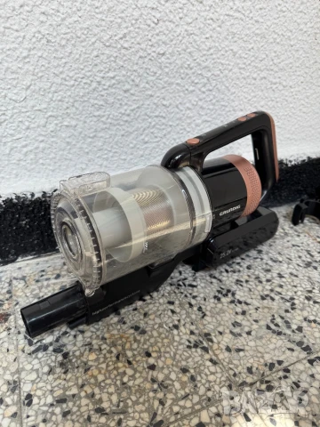 Вертикална Безжична Прахосмукачка Grundig VCP 3930 2-в-1 до 42мин Работа, 25.2V, 150W!, снимка 4 - Прахосмукачки - 51413766