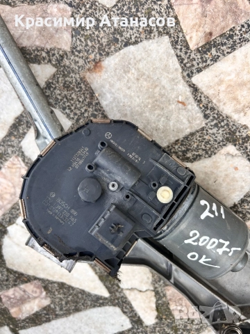 1397220565. Механизъм с моторче чистачки за Мерцедес Е-класа W211. Седан. Комби.0390241841, снимка 2 - Части - 52566402